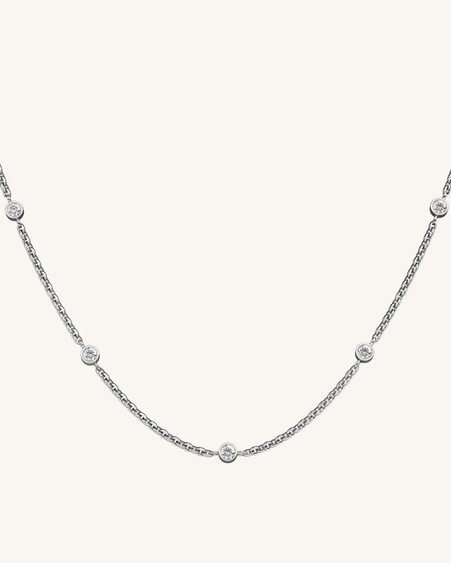 5 Birthstone Necklace
