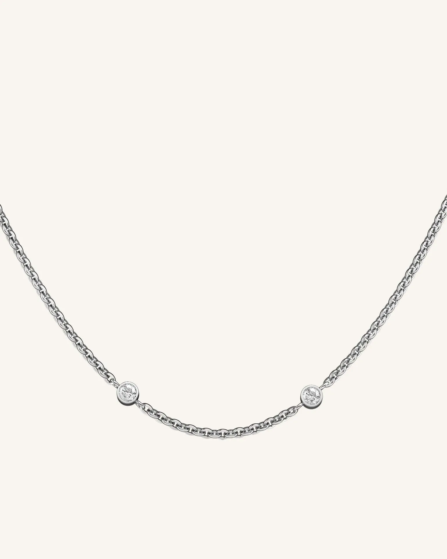 2 Birthstone Necklace