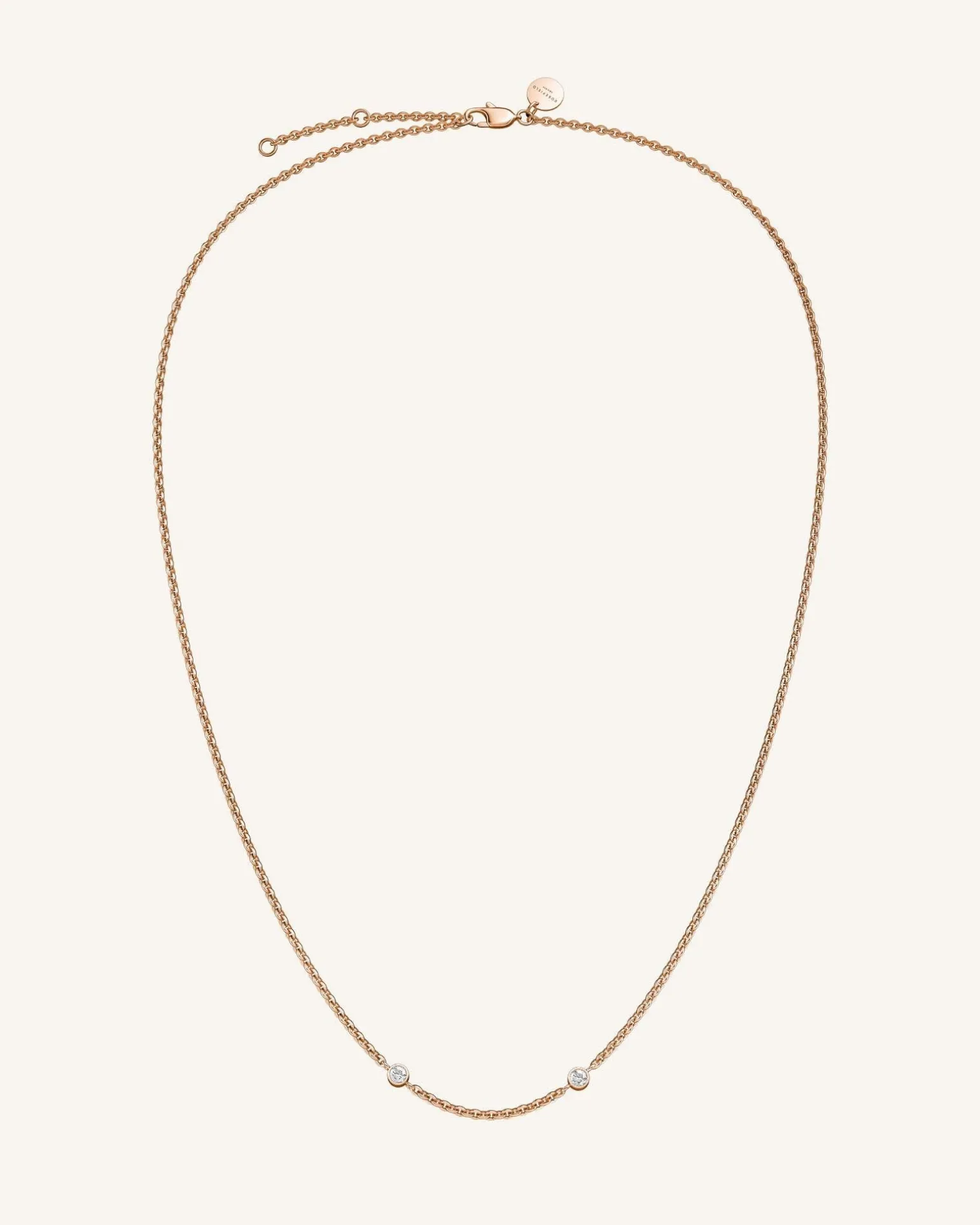 2 Birthstone Necklace