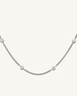 4 Birthstone Necklace