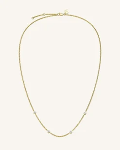 4 Birthstone Necklace