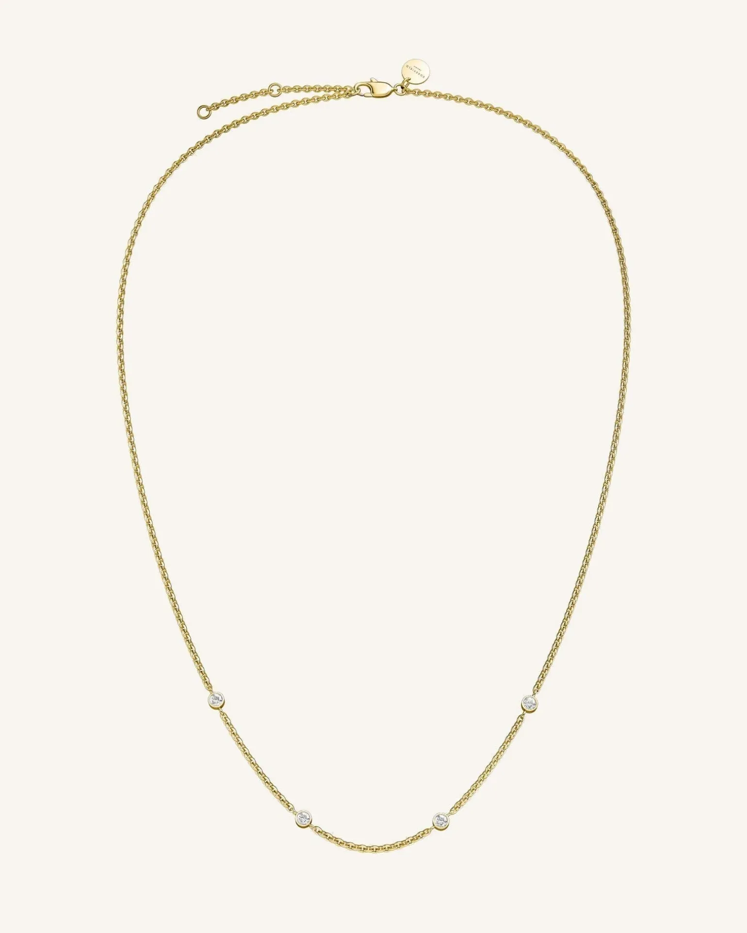 4 Birthstone Necklace