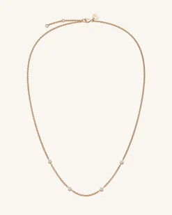 4 Birthstone Necklace