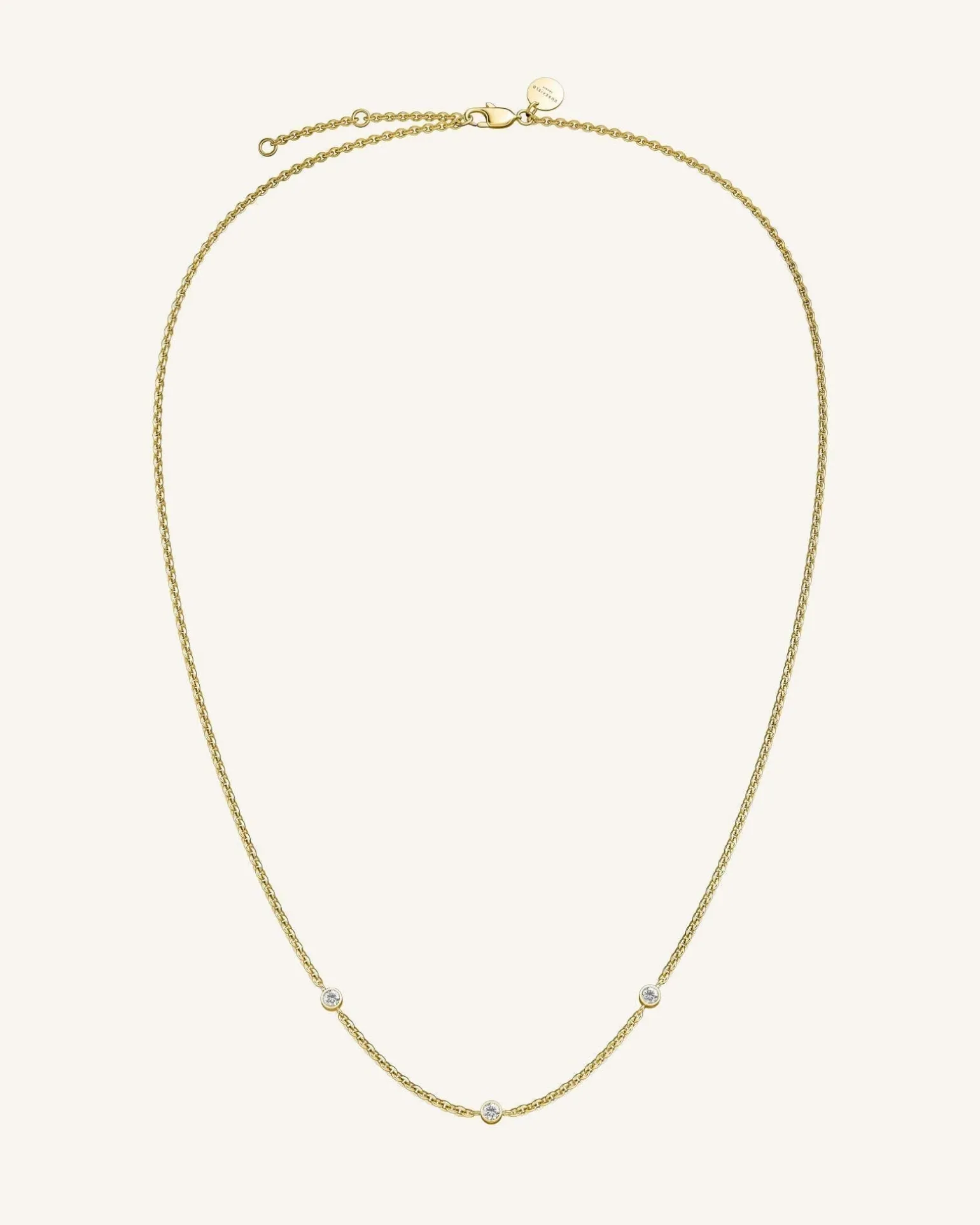 3 Birthstone Necklace