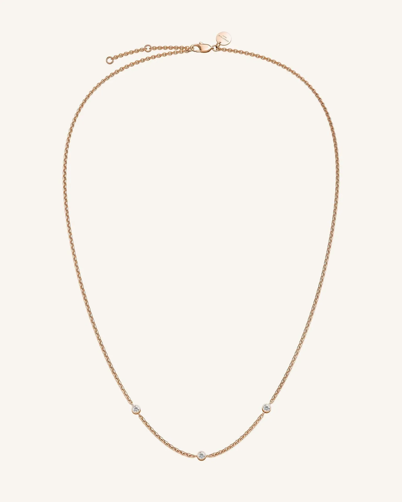 3 Birthstone Necklace