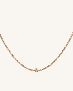 1 Birthstone Necklace