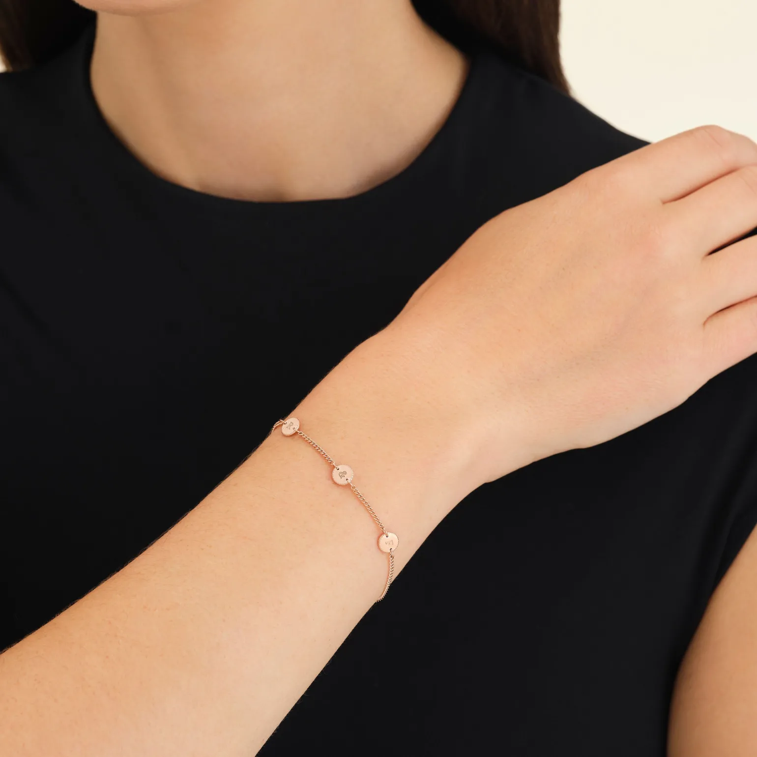 3 Coin Bracelet