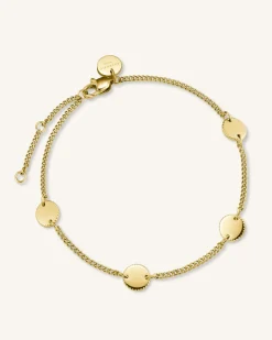 4 Coin Bracelet