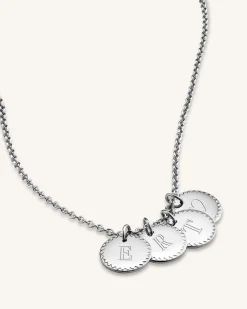 4 Coin Charm Necklace