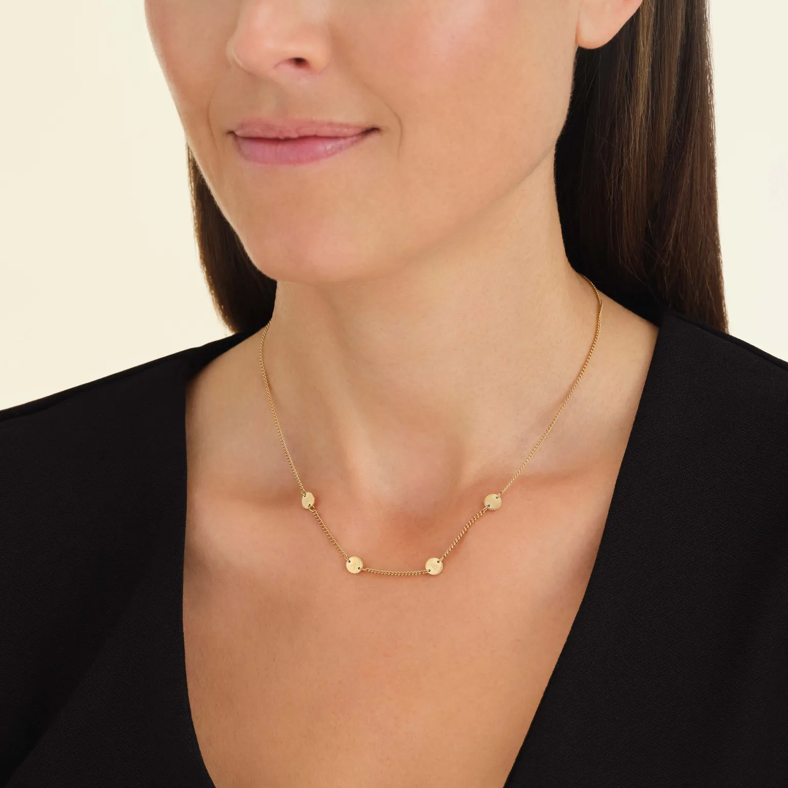 4 Coin Necklace