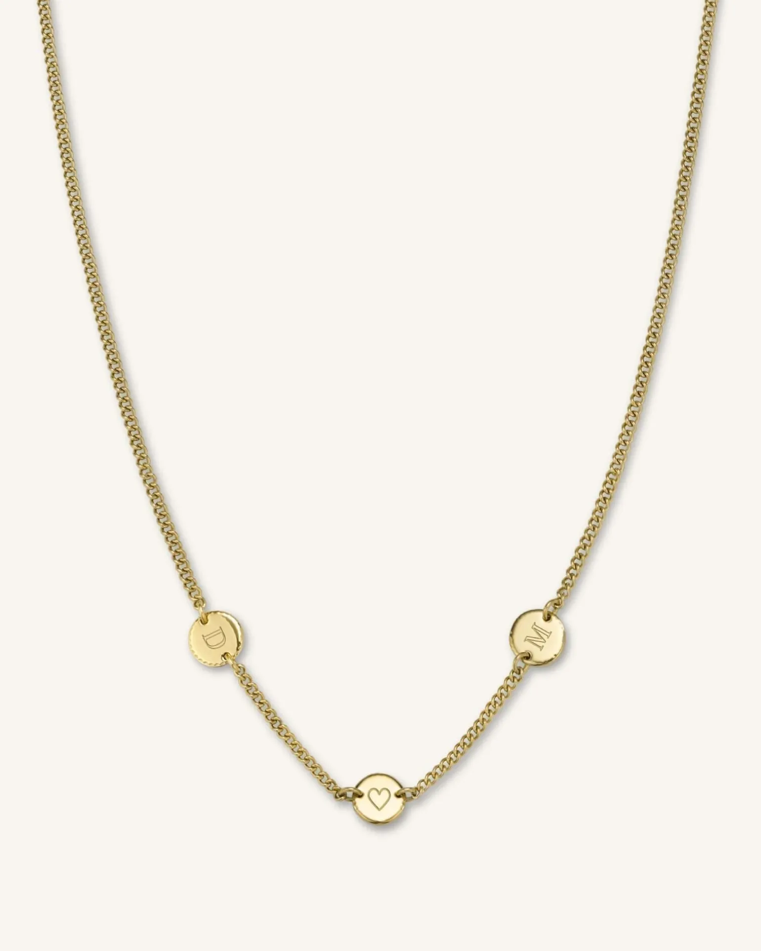 3 Coin Necklace