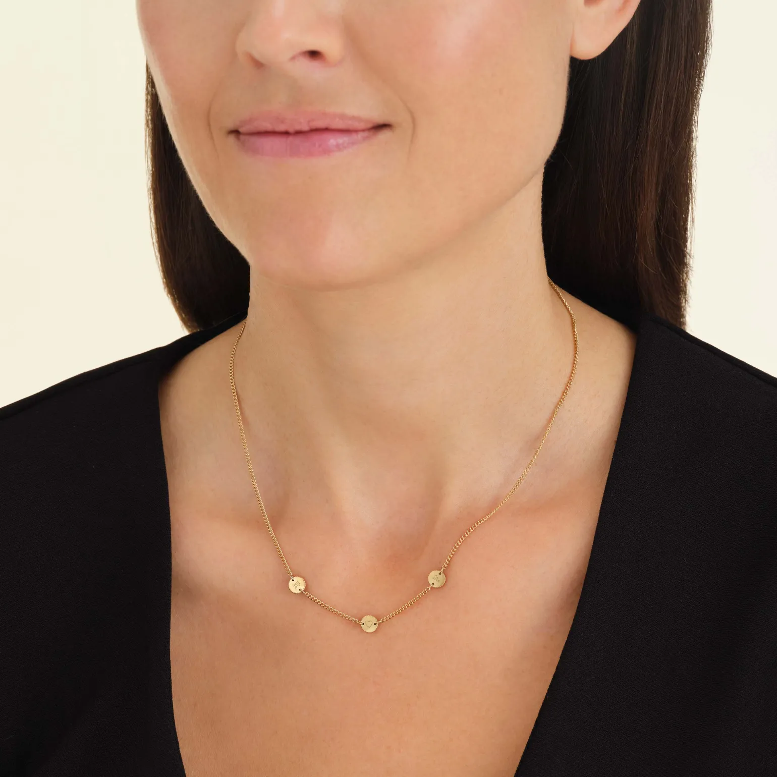 3 Coin Necklace