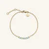 5 Stone Bracelet Blue