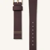 Aubergine Gold Strap