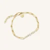 Bar Bracelet With Stones