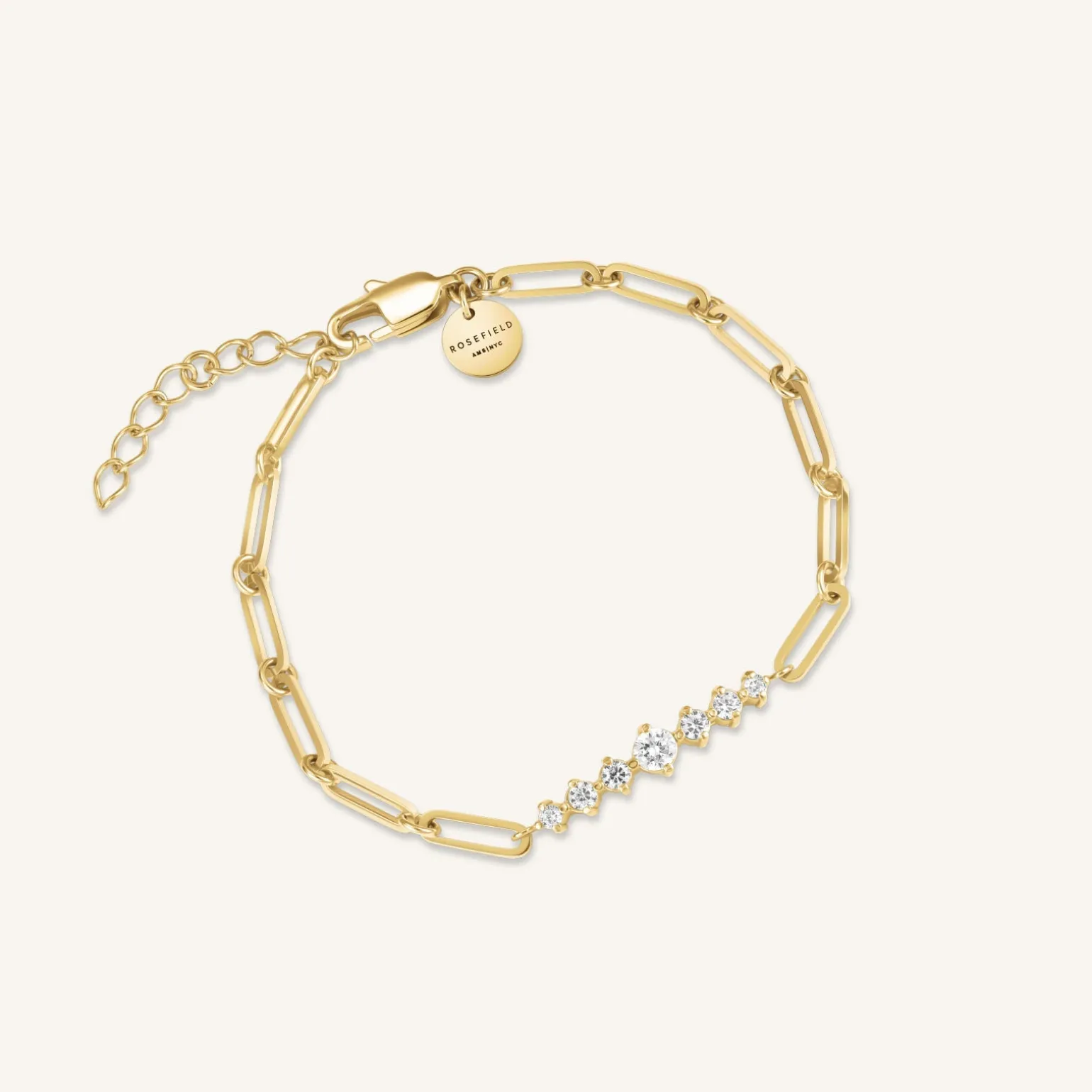 Bar Bracelet With Stones