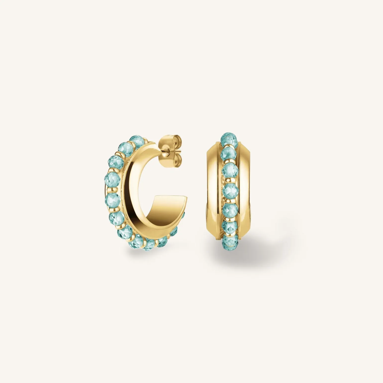 Beads Hoop Blue