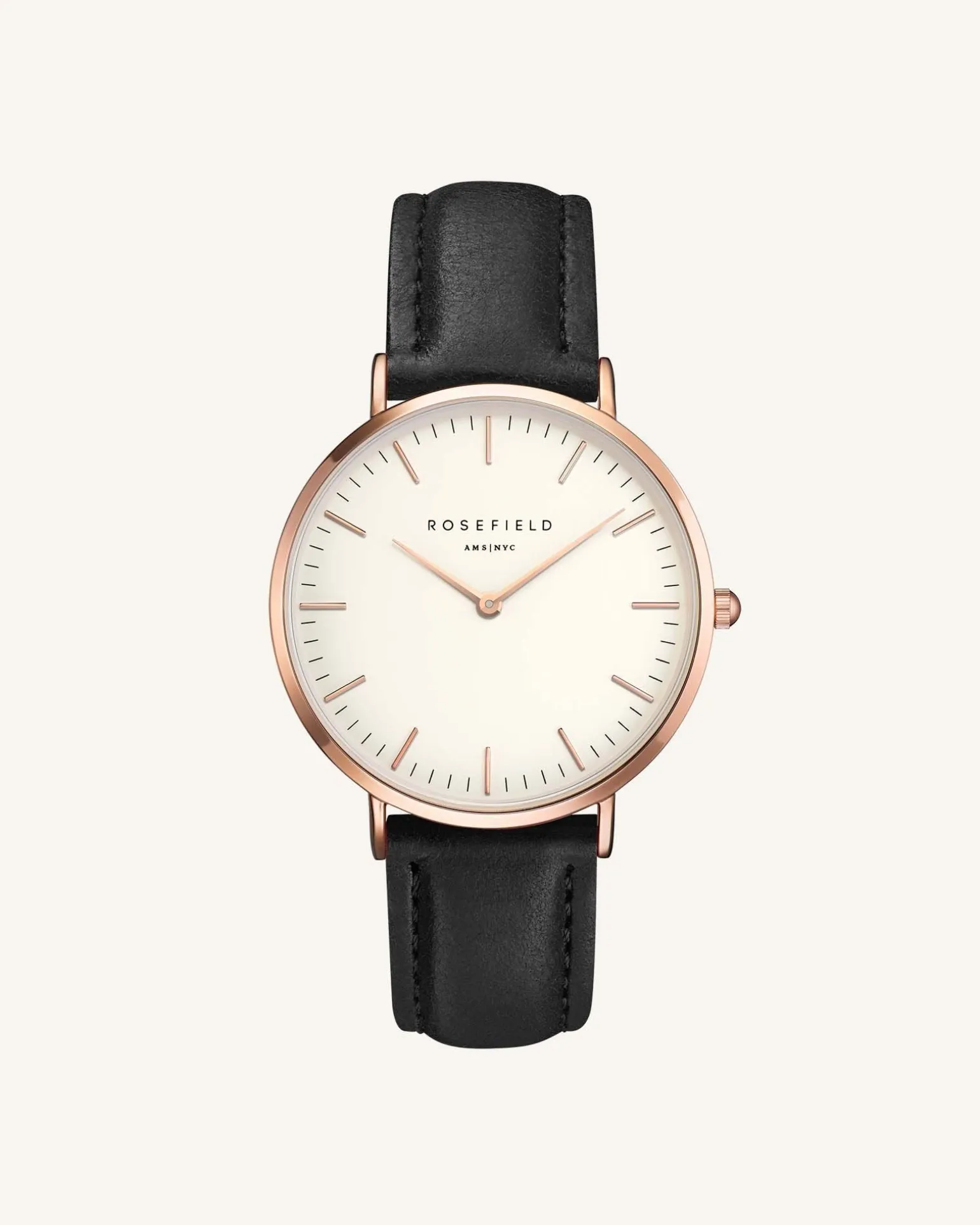 Black Rose gold Strap