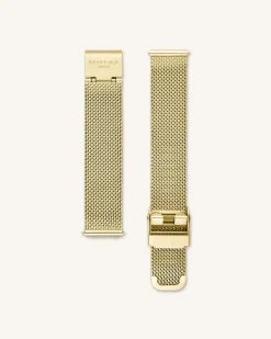 Boxy Black Gold Mesh