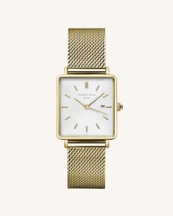 Boxy Gold Mesh