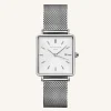 Boxy Silver Mesh