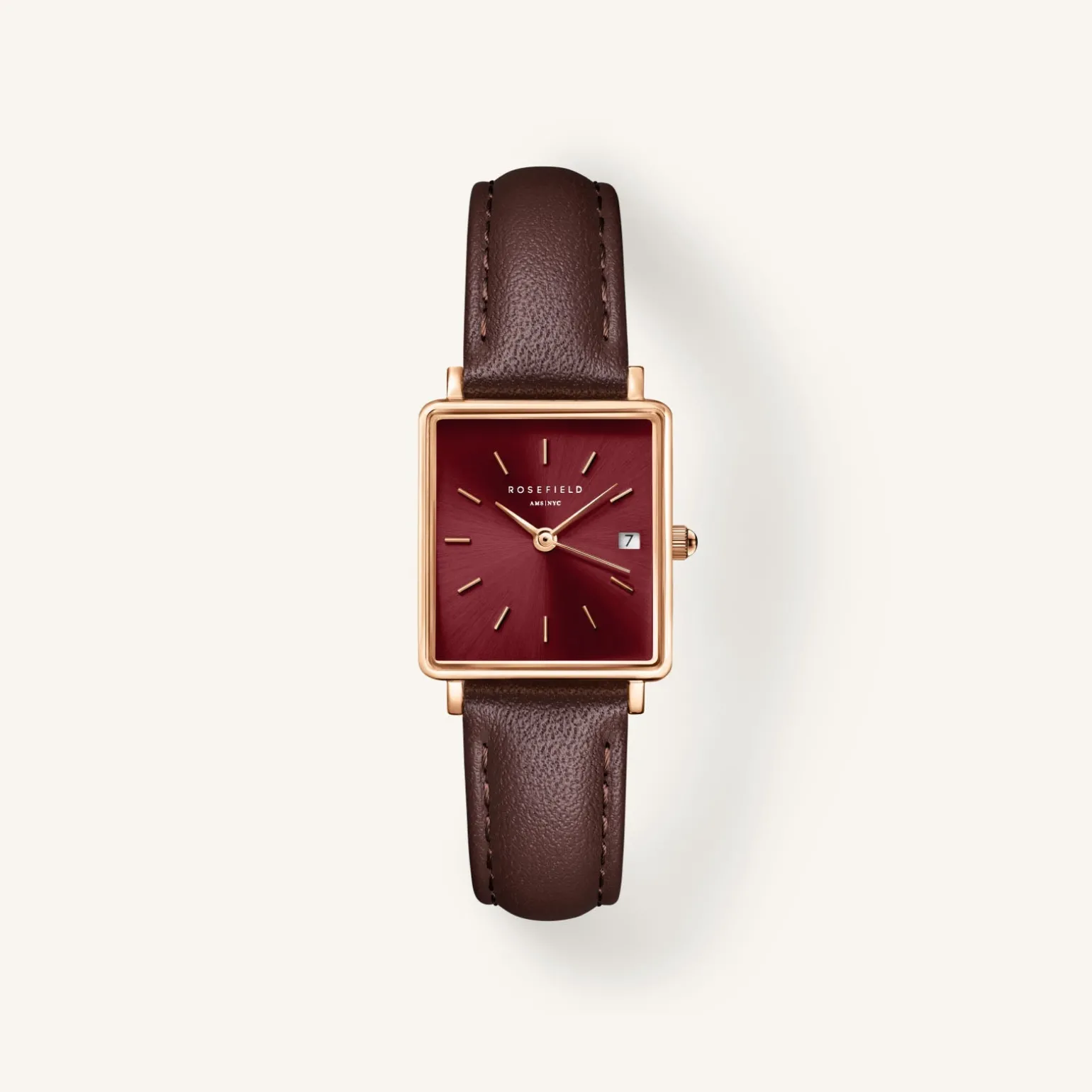 Boxy XS Dark Brown Leather