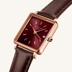 Boxy XS Dark Brown Leather