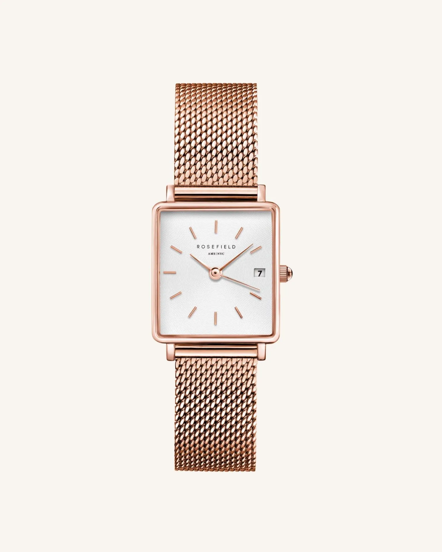 Boxy XS Rose Gold Mesh