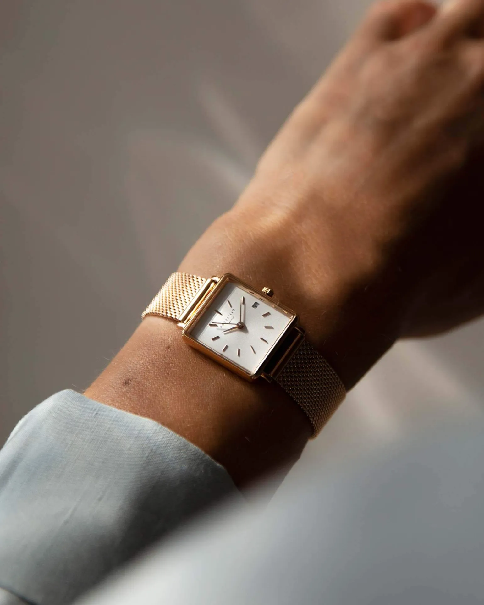 Boxy XS Rose Gold Mesh