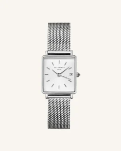 Boxy XS Silver Mesh