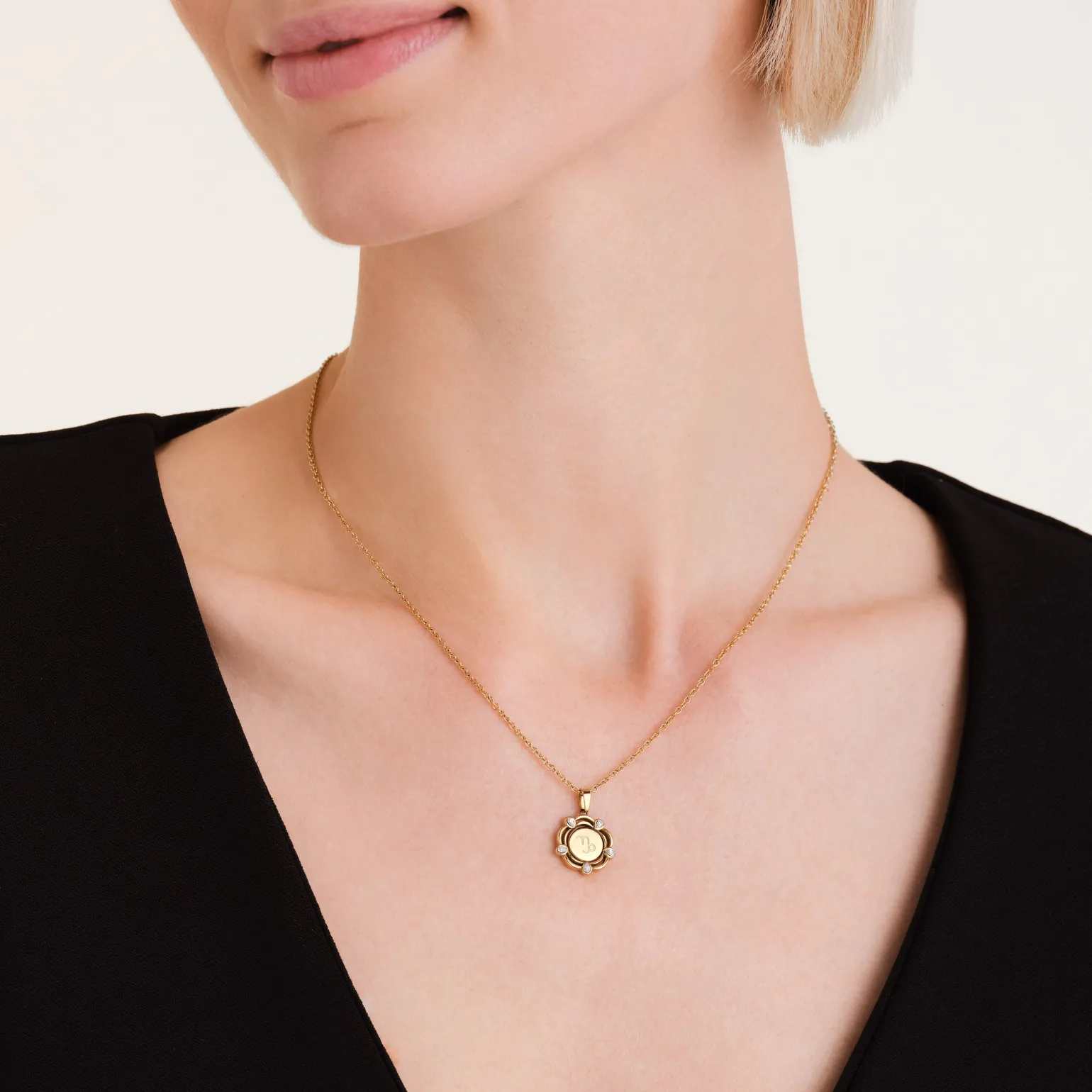 Coin Drop Necklace