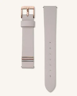 Cool Grey Rose gold Strap
