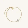 Crystal Letter D Bracelet
