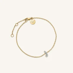 Crystal Letter J Bracelet