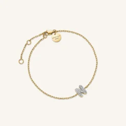Crystal Letter N Bracelet