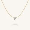 Crystal Letter P Necklace