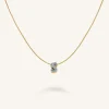 Crystal Letter S Necklace
