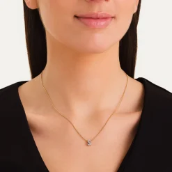 Crystal Letter S Necklace