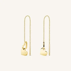 Double Heart Earrings
