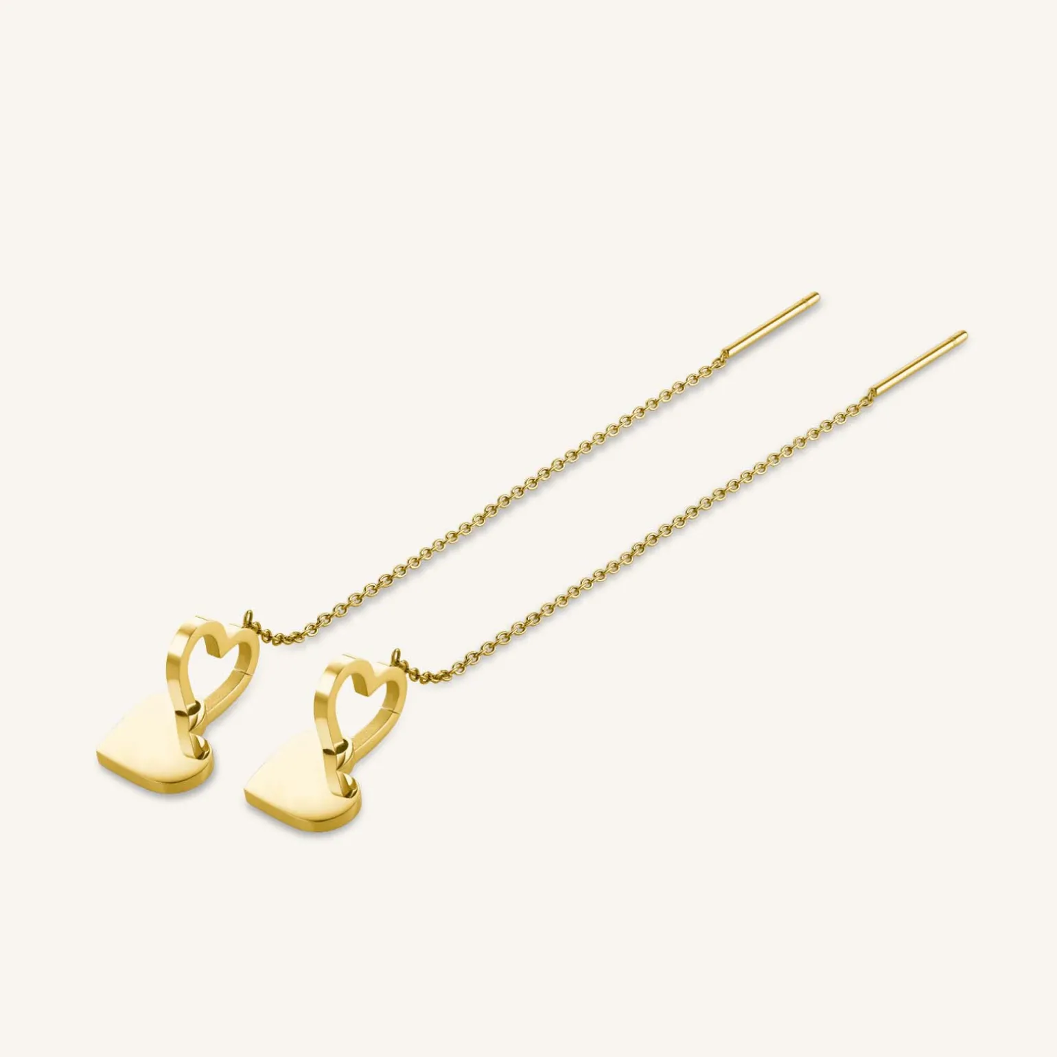 Double Heart Earrings