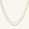 Duo Snake Necklace