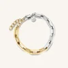 Duotone Chain Bracelet