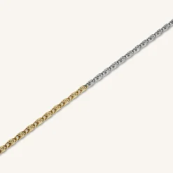 Duotone Swirl Necklace