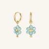 Flower Hoop Blue