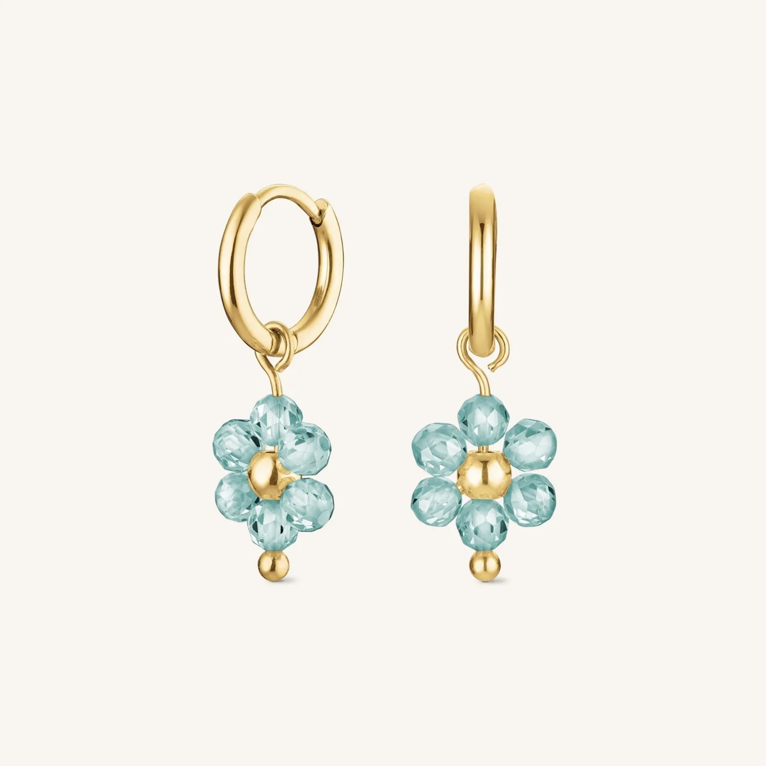 Flower Hoop Blue