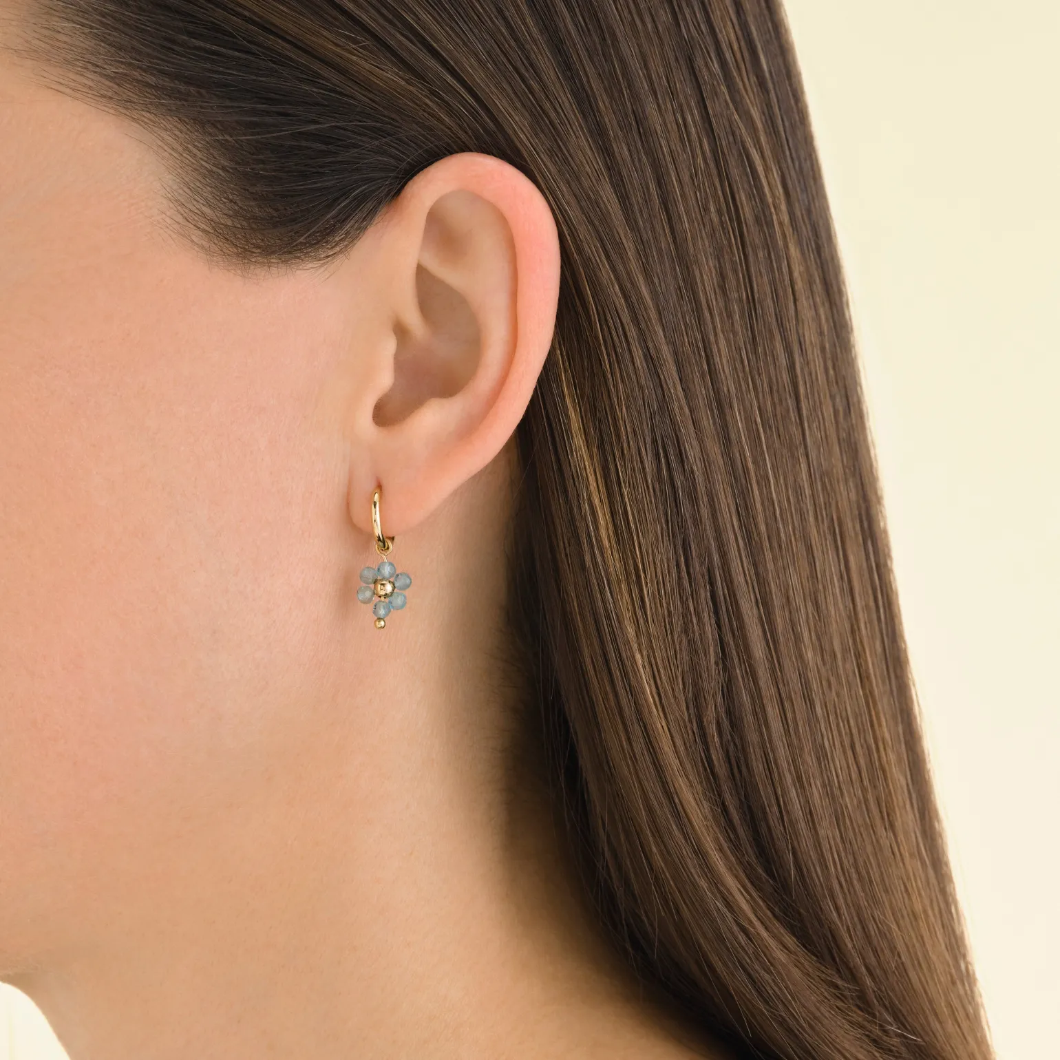 Flower Hoop Blue