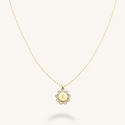Flower Pendant Necklace