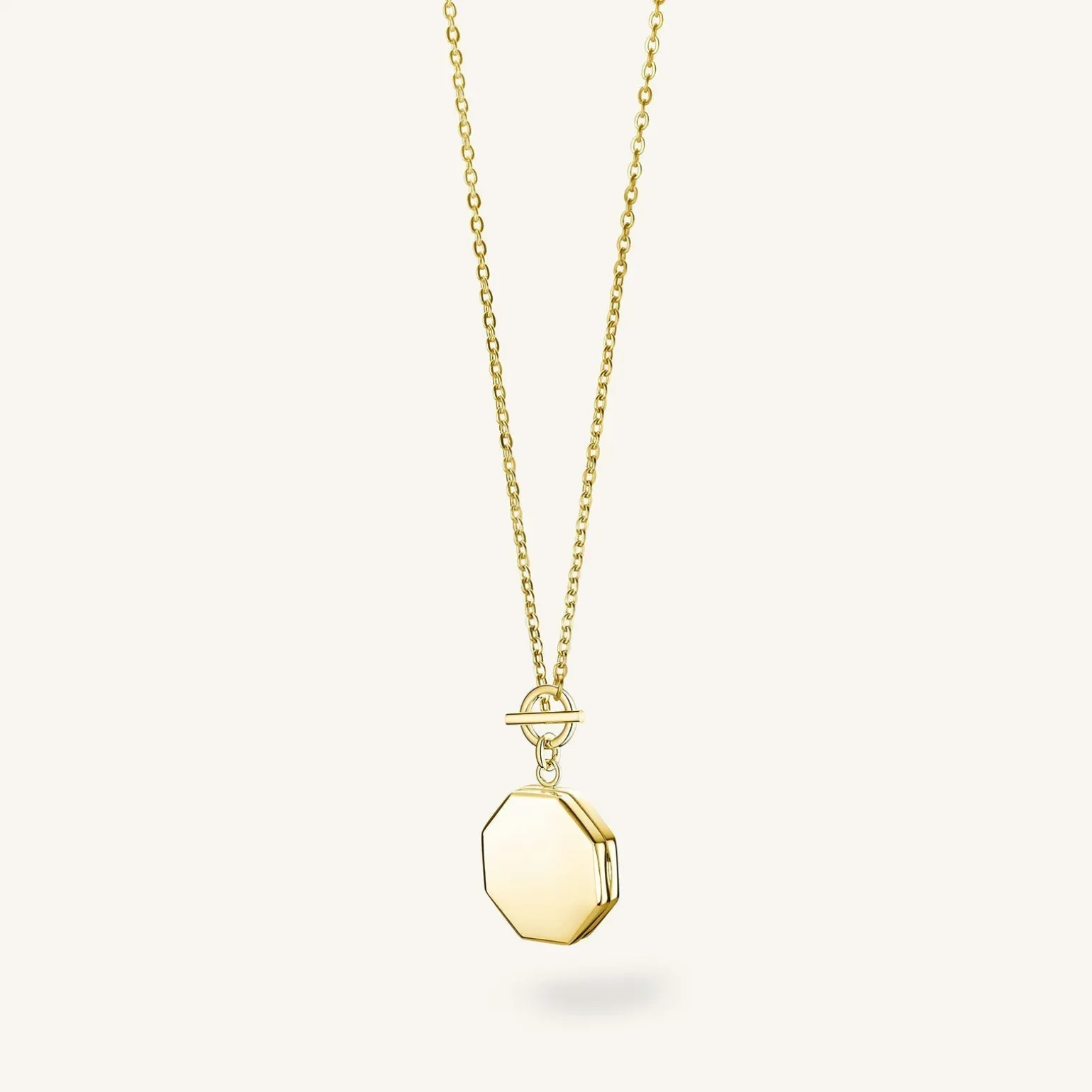 Geo Locket Gold