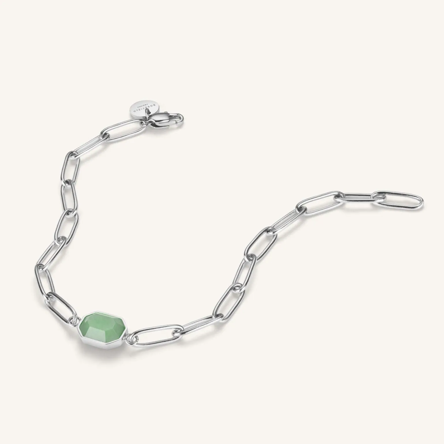 Geometric Gemstone Bracelet