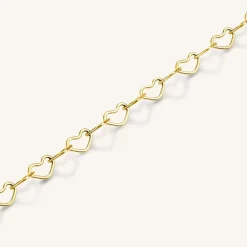 Heart Chain Bracelet
